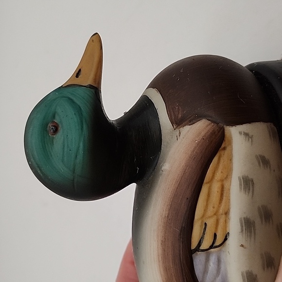 Vintage Ceramic Mallard Duck Shoe Brush/Buffer - Picture 8 of 8